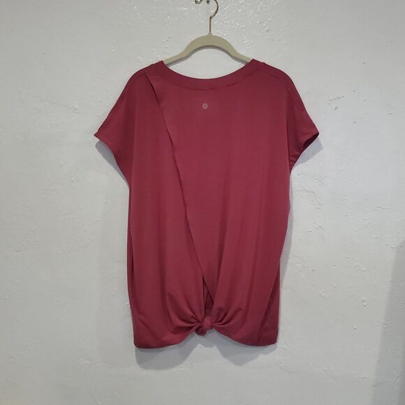 Athleta Essence Away From the Body Tee in Mauve Size XL - Picture 8 of 14